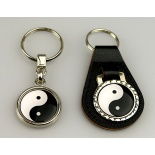 Metallmärgid Yin-Yang