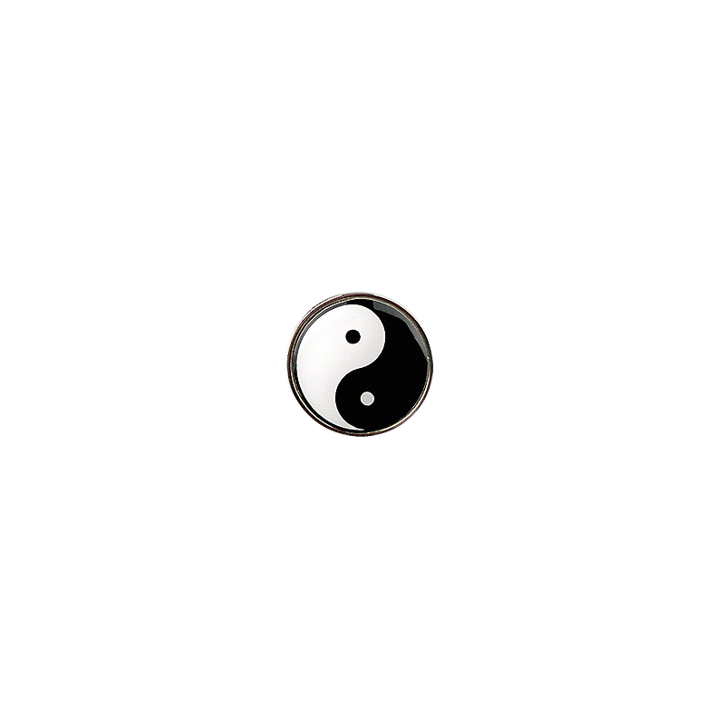 Rinnamärk "Yin-yang", 27mm, nõelaga