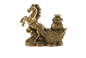 Maagiline abivahend TULIHOBUSE KULDNE KAARIK (kuju)